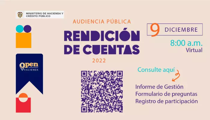 Rendici&oacute;n de Cuentas Ministerio de Hacienda